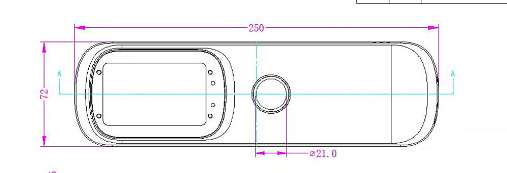 5050 Mortise Tuya Bluetooth Smart Lock YFBF-NL01