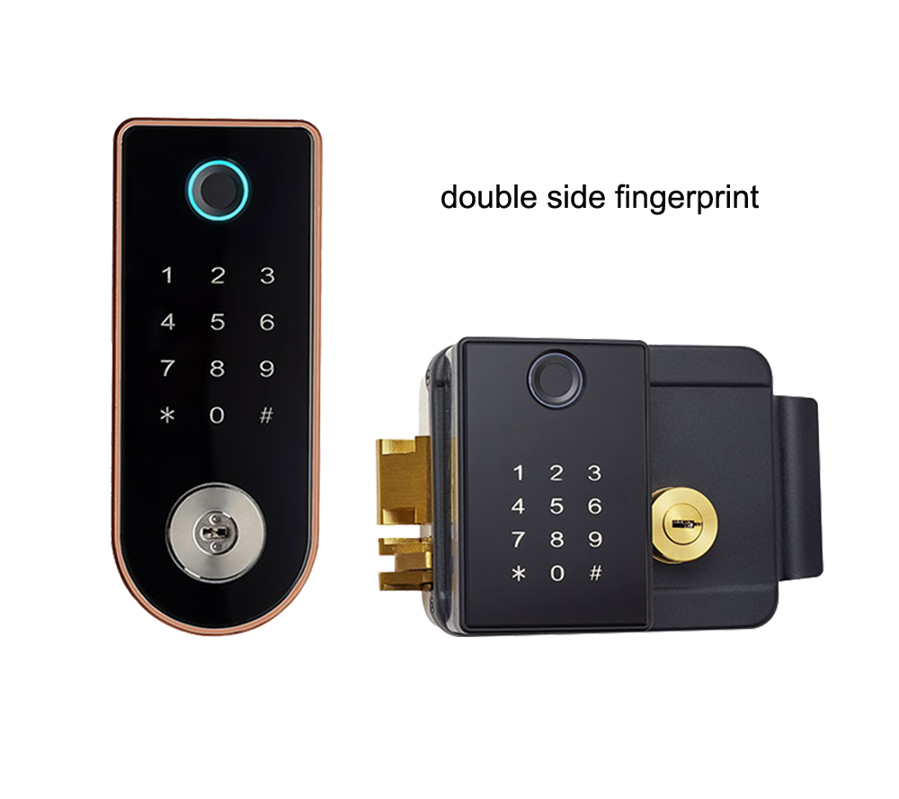 Rim Type Waterproof Smart Door Lock YFF-X1A