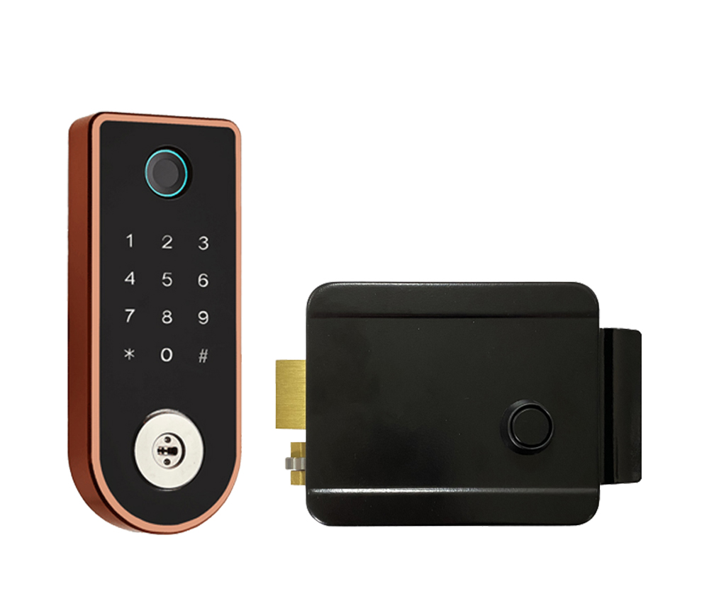 Rim Type Waterproof Smart Door Lock YFF-X1A
