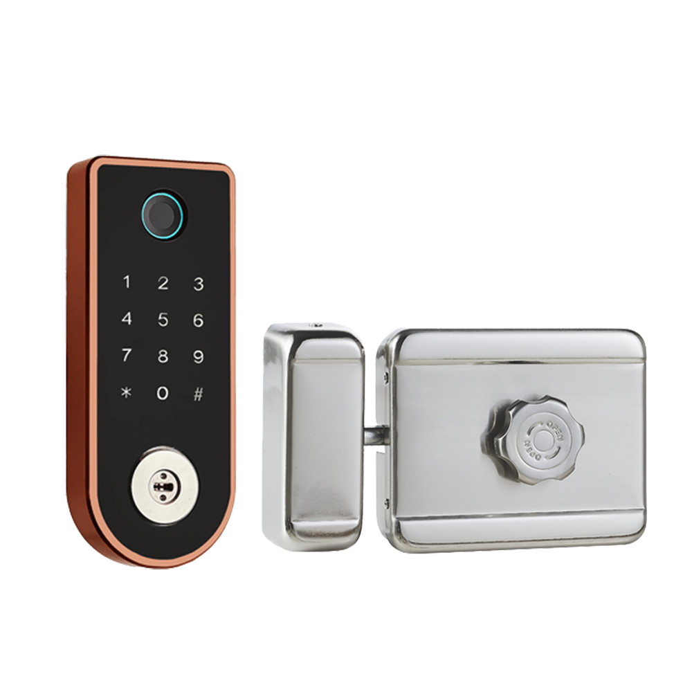 Rim Type Waterproof Smart Door Lock YFF-X1A