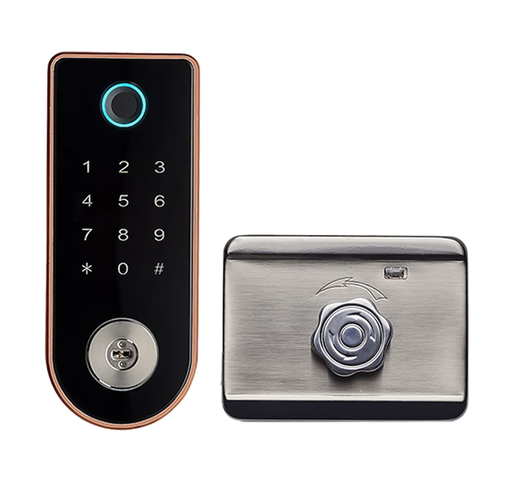 Rim Type Waterproof Smart Door Lock YFF-X1A