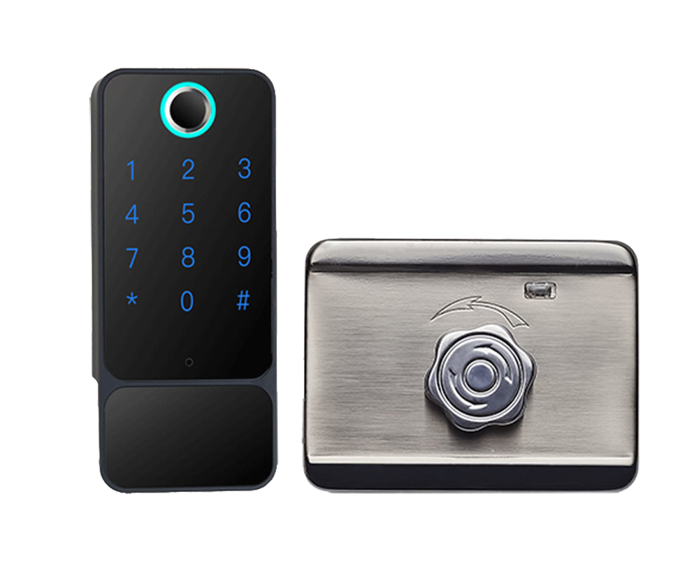 Automatic Rim Fingerprint Door Lock YFF-X5A Automatic Rim Fingerprint Door Lock YFF-X5A