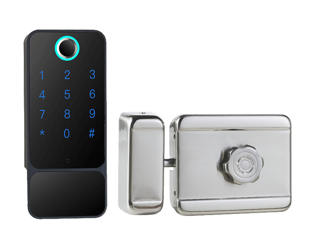 Automatic Rim Fingerprint Door Lock YFF-X5A Automatic Rim Fingerprint Door Lock YFF-X5A