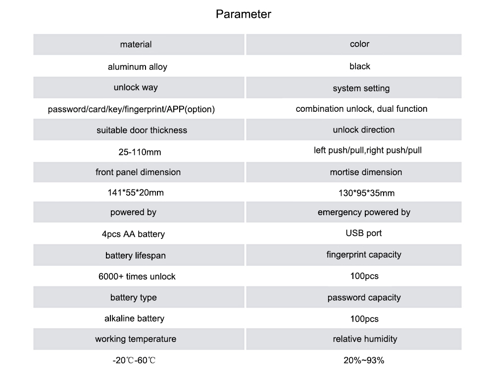 Automatic Rim Fingerprint Door Lock YFF-X5A Automatic Rim Fingerprint Door Lock YFF-X5A