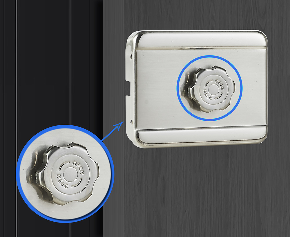 Automatic Fingerprint Smart Steel Door Lock YFF-X8A