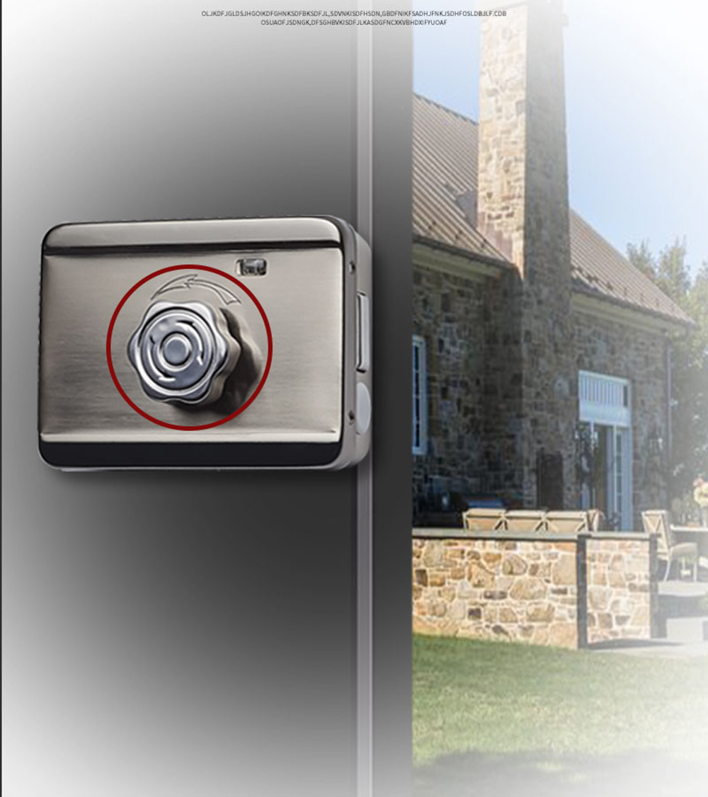 Automatic Fingerprint Smart Steel Door Lock YFF-X8A