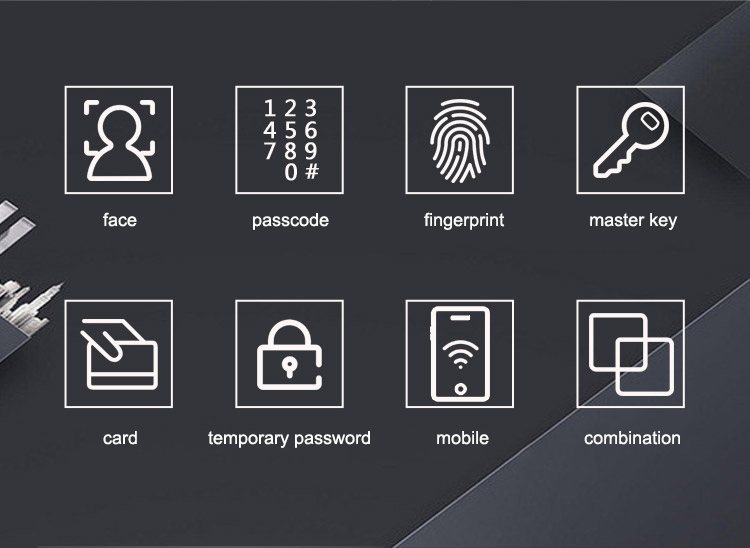 3D Face Recognition Automatic Door Lock YFFZ-D1B