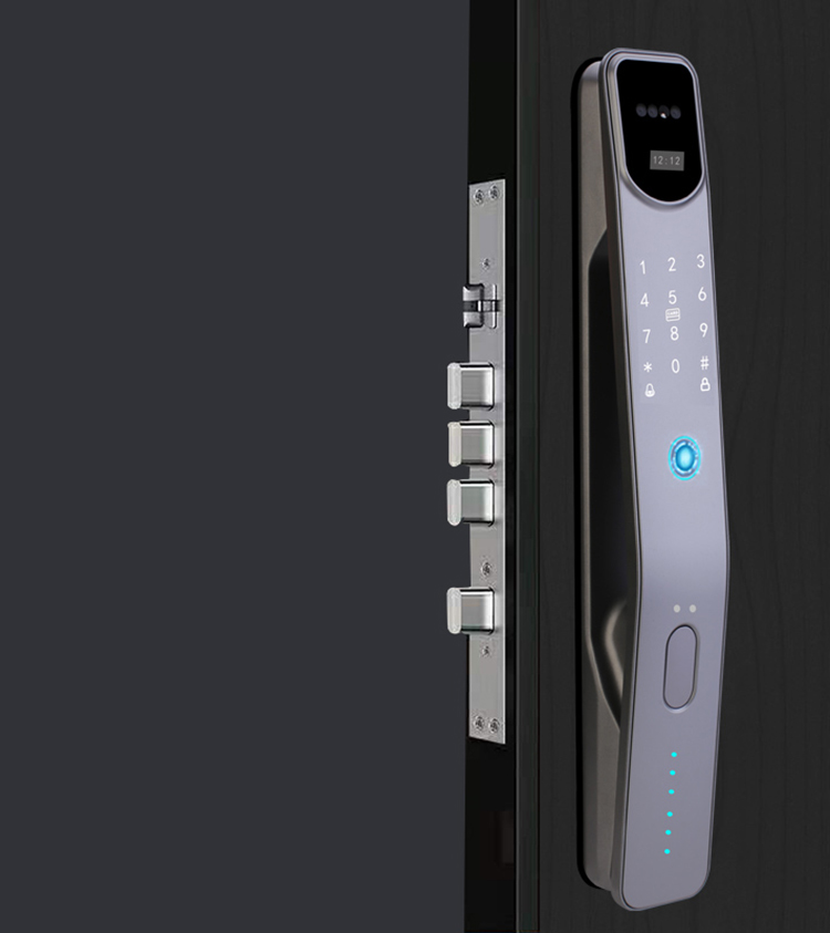 Tuya Wifi 3D Face Smart Fingerprint Door Lock YFFW-D1B