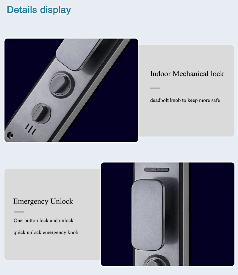 Smart Automatic Apartment Door Lock YFF-EL08