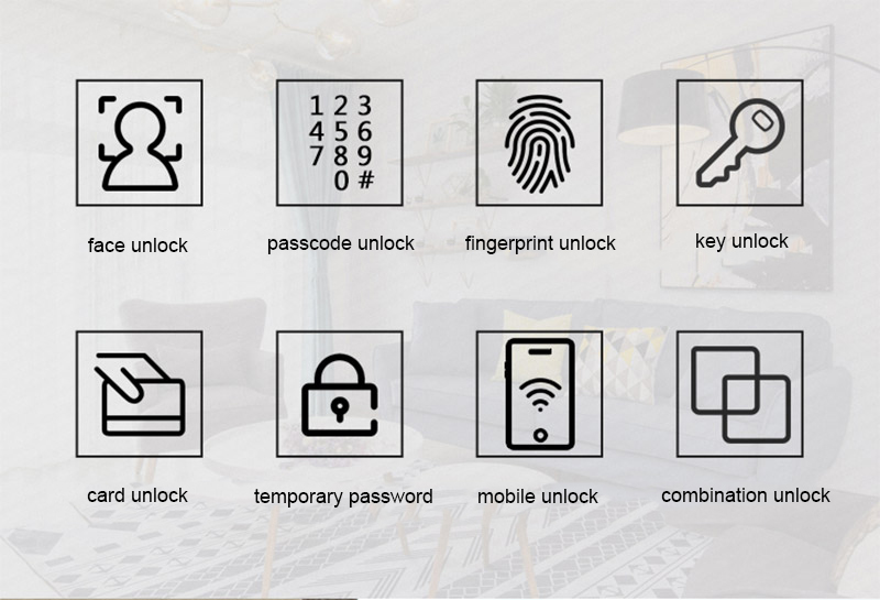 3D Face Recognition Smart Door Lock YFFR-EL08