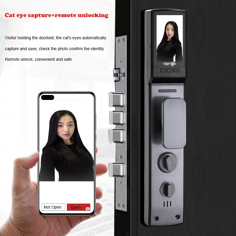 Tuya Zigbee 3D Face Smart Door Lock YFFZ-EL08