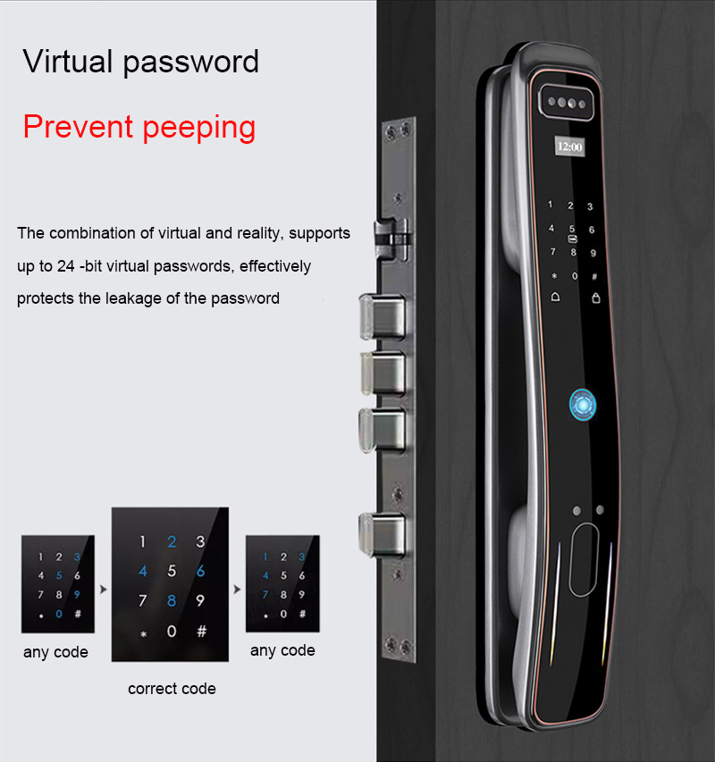 Tuya Zigbee 3D Face Smart Door Lock YFFZ-EL08