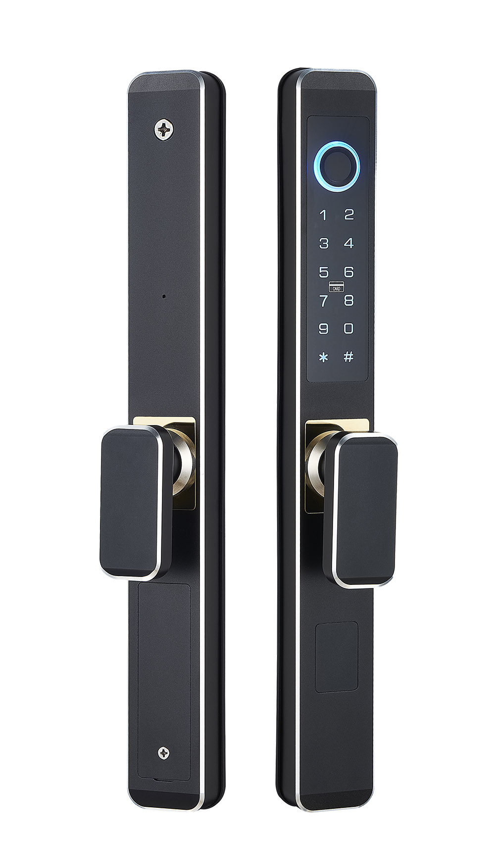 Aluminum Door SUS304 Fingerprint Bluetooth Door Lock YFBF-05