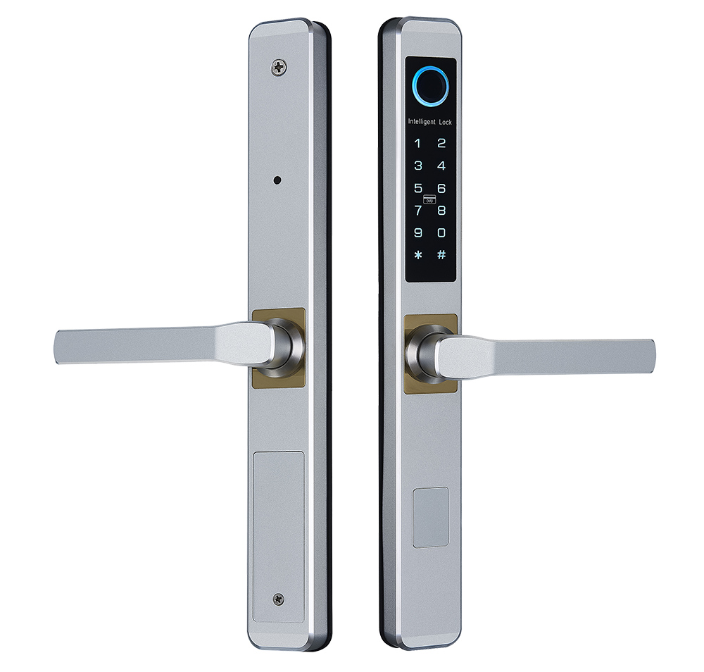 Aluminum Door SUS304 Fingerprint Bluetooth Door Lock YFBF-05