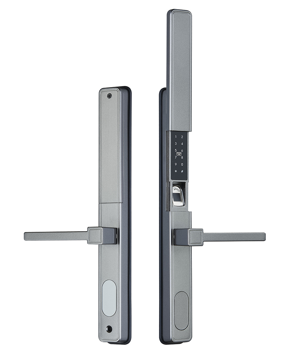 Sliding Cover Waterproof Aluminum Smart Door Lock YFF-S6