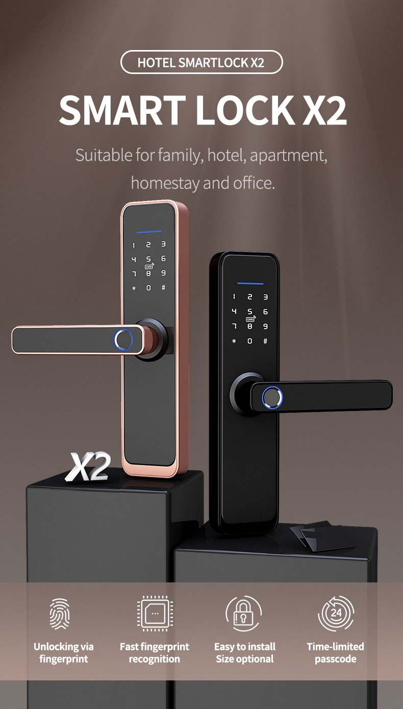 Zigbee Smart Digital Fingerprint Lock YFFZ-X2