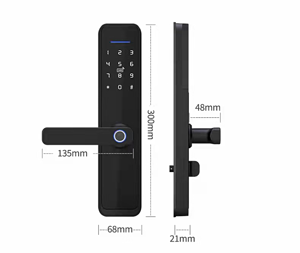 WIFI Smart Door Lock YFFW-X3