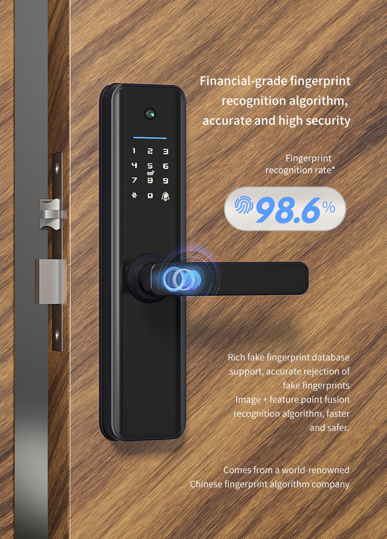 Tuya Wifi Digital Door Handle YFFW-X6 PRO