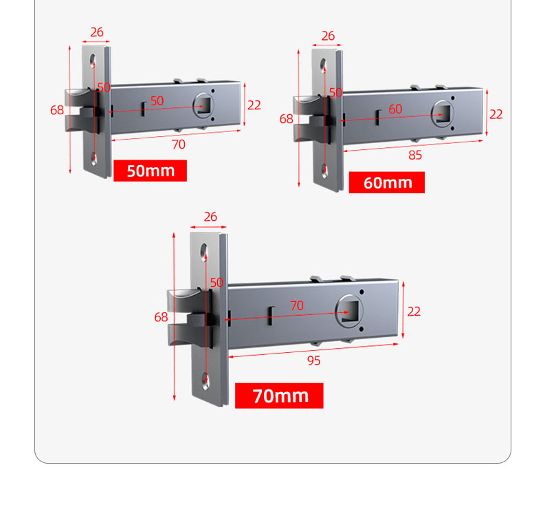 Tuya Wifi Digital Door Handle YFFW-X6 PRO