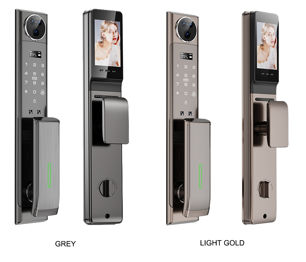 3D Face Intercom Smart Automatic Door Lock YFFR-CG01