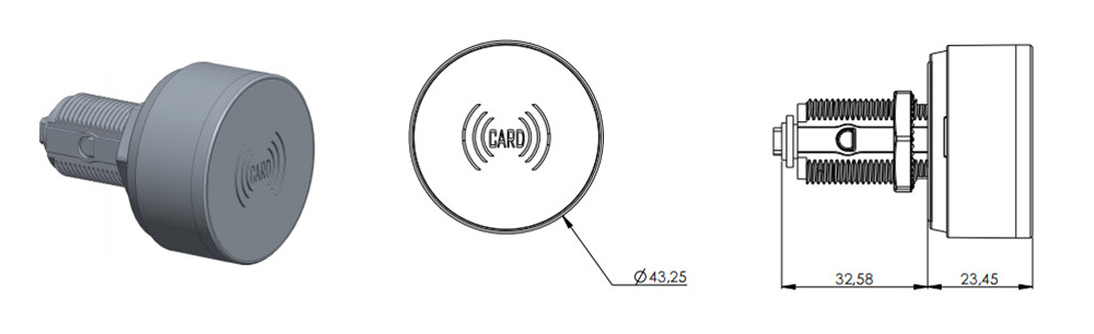 RF Card Cam Lock RF18