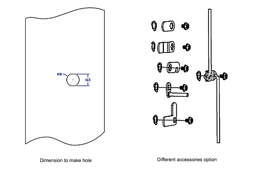 Type C RF Cam Lock RF983