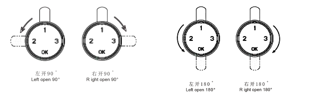 Type C Small Size Password Cam Lock P983