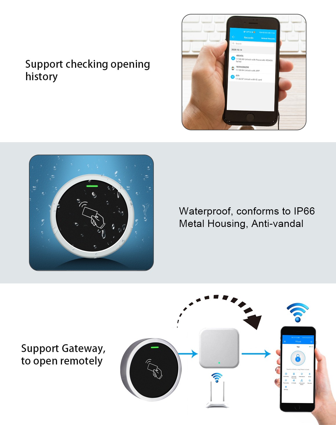 Bluetooth Access Control Reader S7