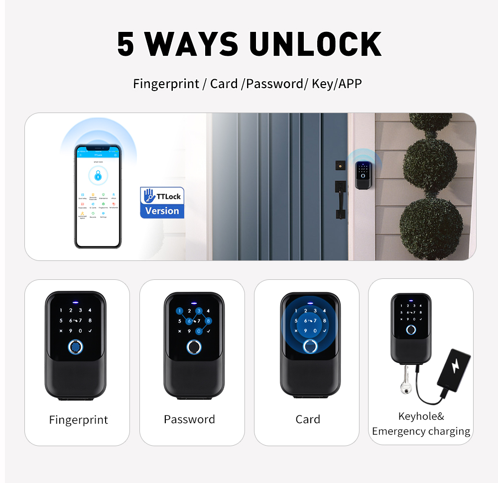 Waterproof Smart Key Safe Box YFBK-K5