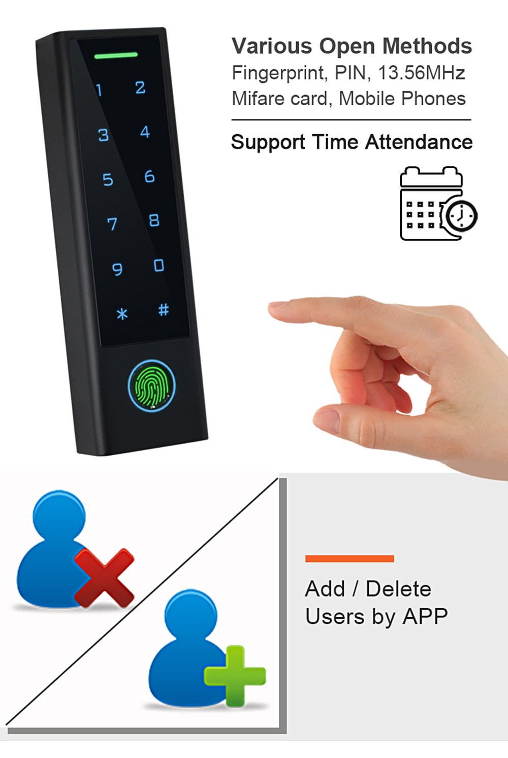 Bluetooth Access Control Reader YFBA-C3