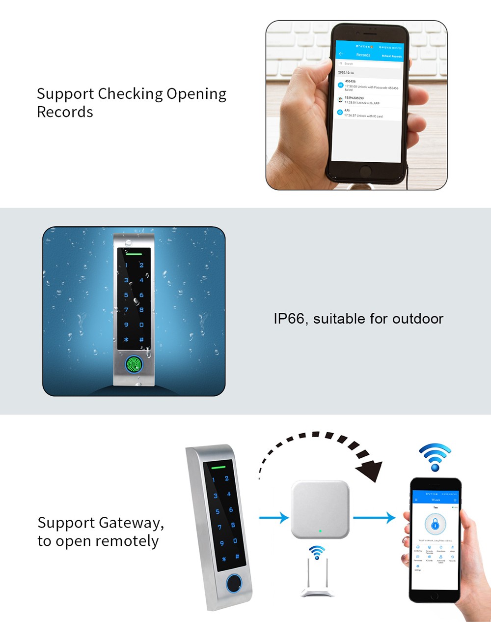 Fingerprint Access Control YFBAF-H4