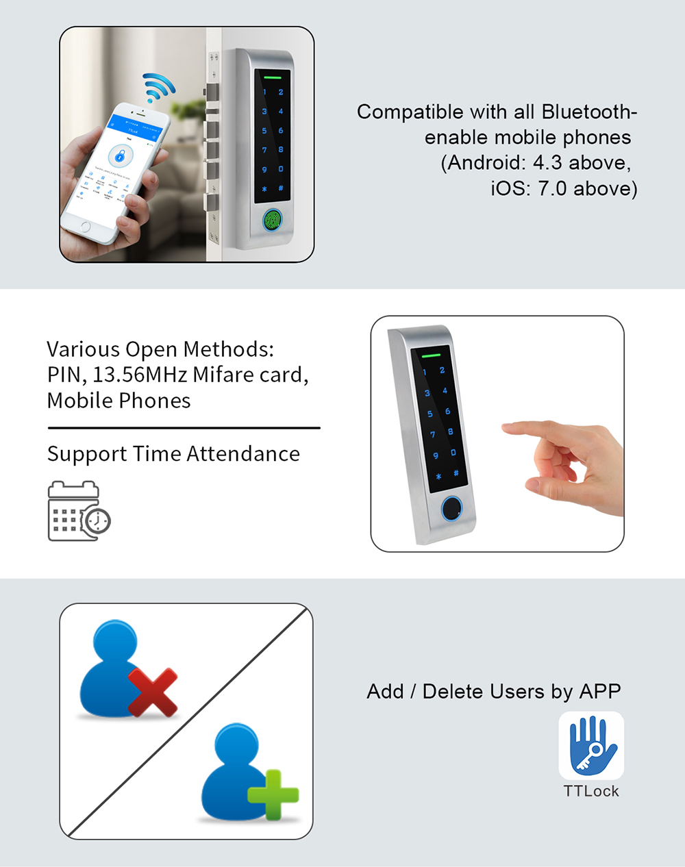 Fingerprint Access Control YFBAF-H4