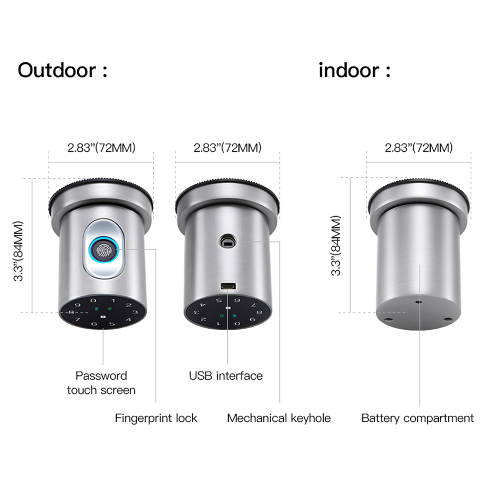 Tuya Bluetooth Ball Lock YFBF-Q1