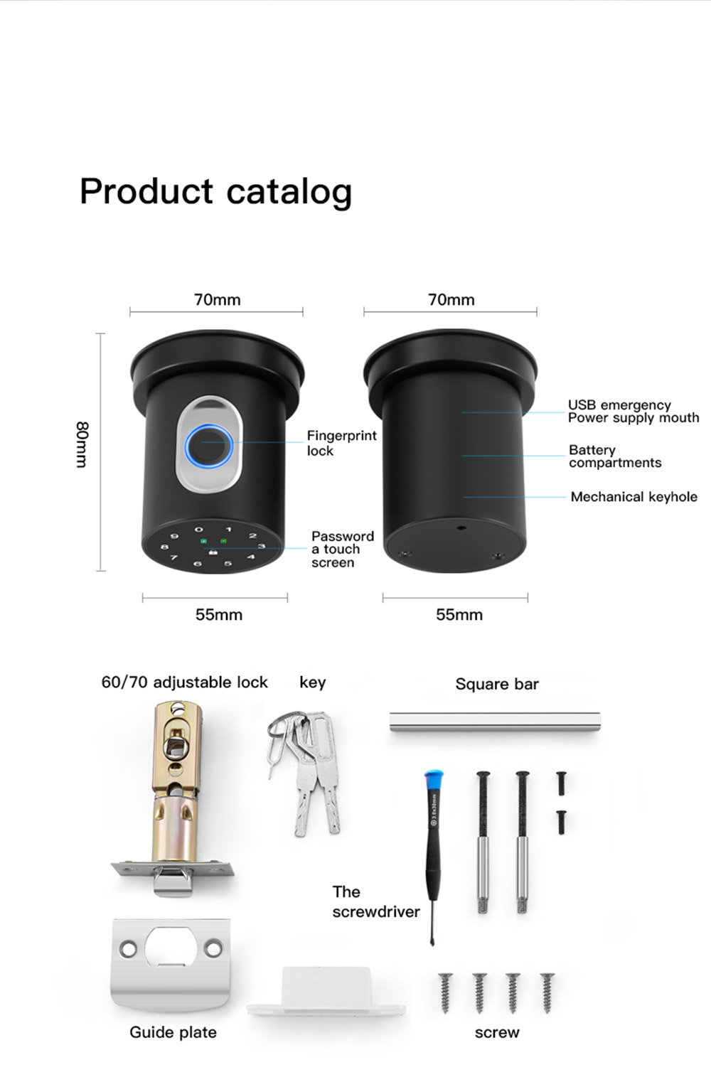 Tuya Bluetooth Ball Lock YFBF-Q1