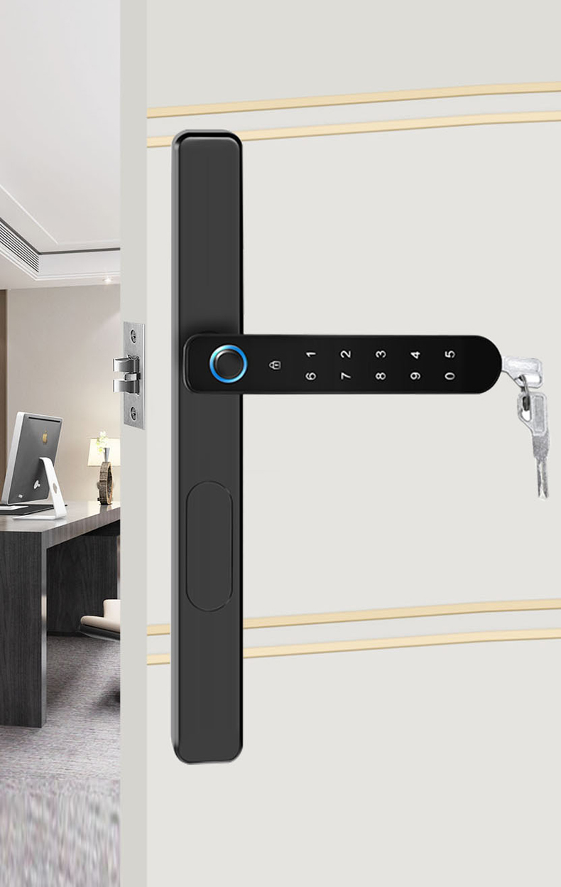 Slim Aluminum Door Bluetooth Lock YFBF-C071