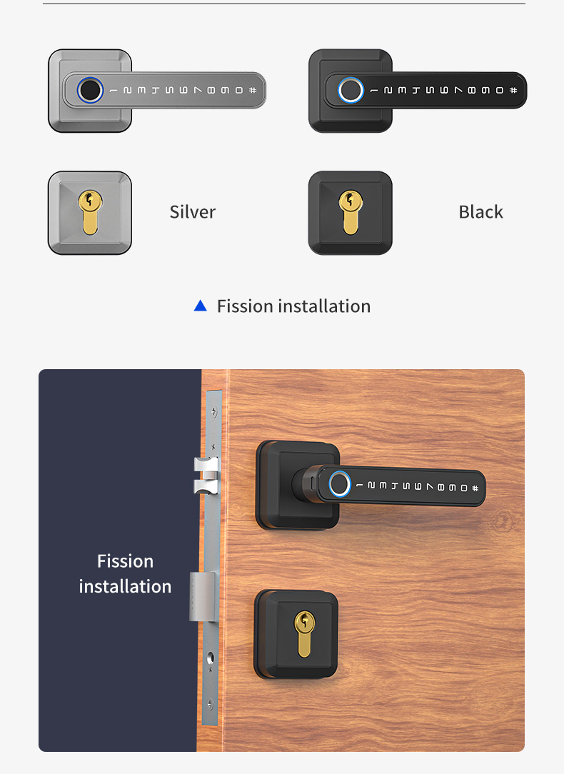 TTLock or Tuya Smart Digital Handles YFBF-T3