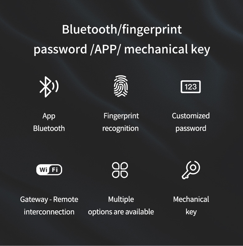 Split Fingerprint Bluetooth Lock YFBF-T3PRO