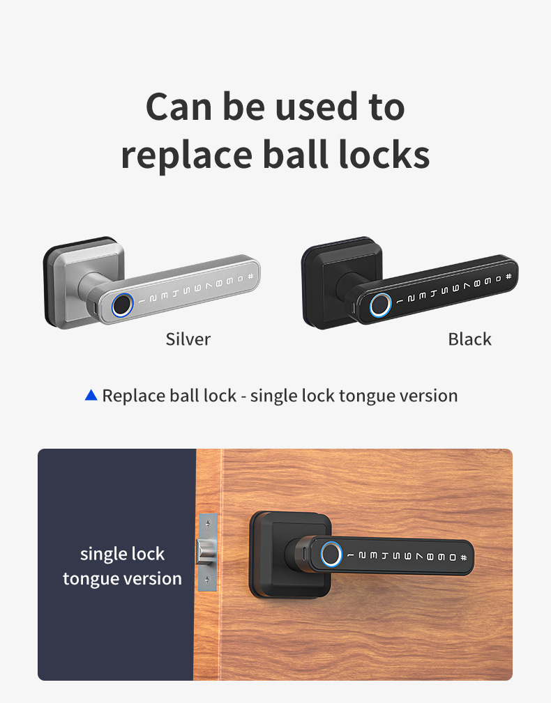 Split Fingerprint Bluetooth Lock YFBF-T3PRO