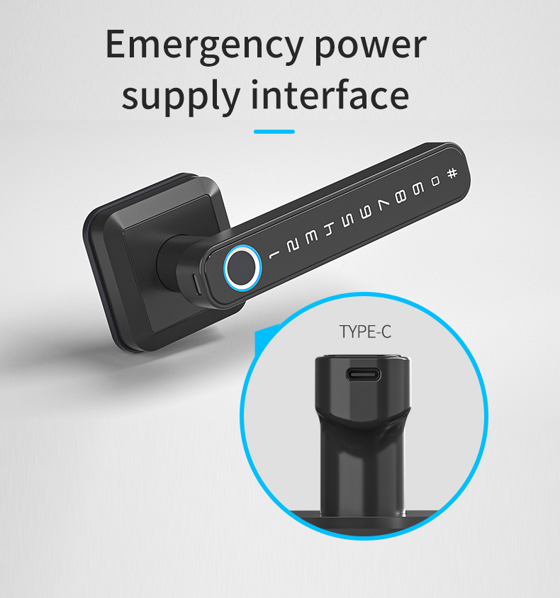 Split Fingerprint Bluetooth Lock YFBF-T3PRO