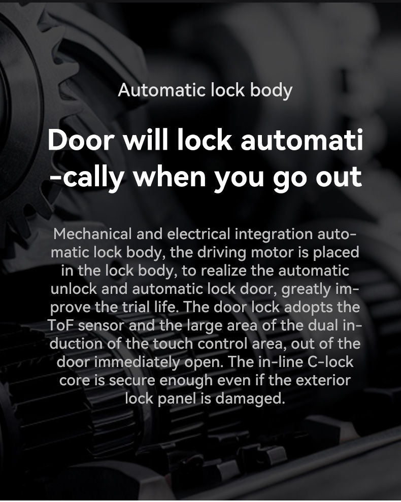 Automatic 5050 Mortise Indoor Lock YFFW-G1