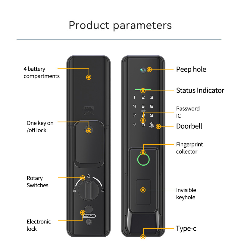 Indoor Bluetooth Lock YFBF-G1