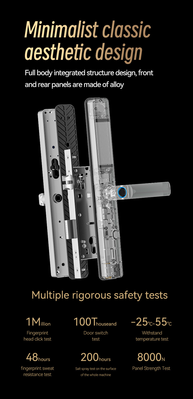 Stand Alone Fingerprint Lock YFF-F5