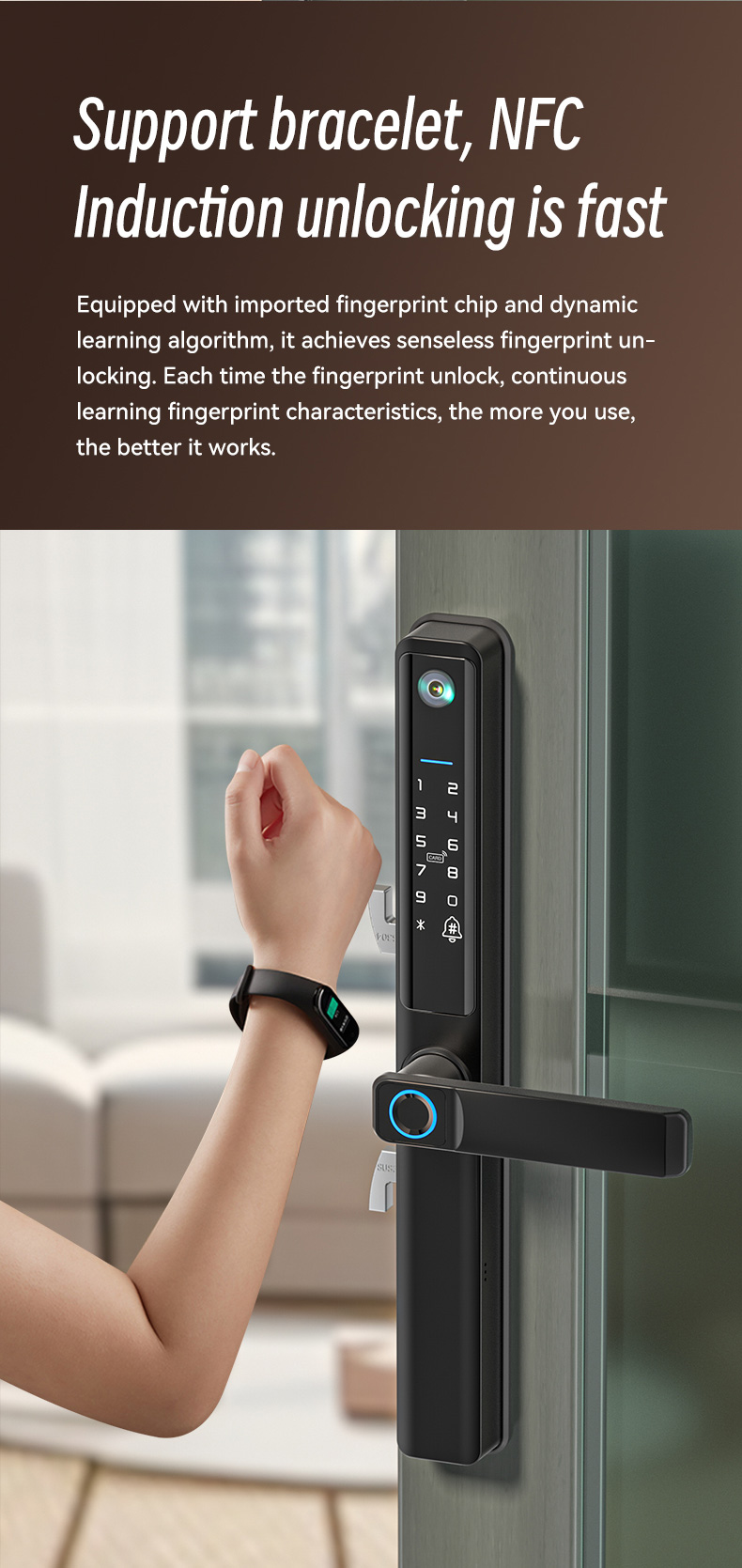 Zigbee Smart Lock YFFZ-F5PRO