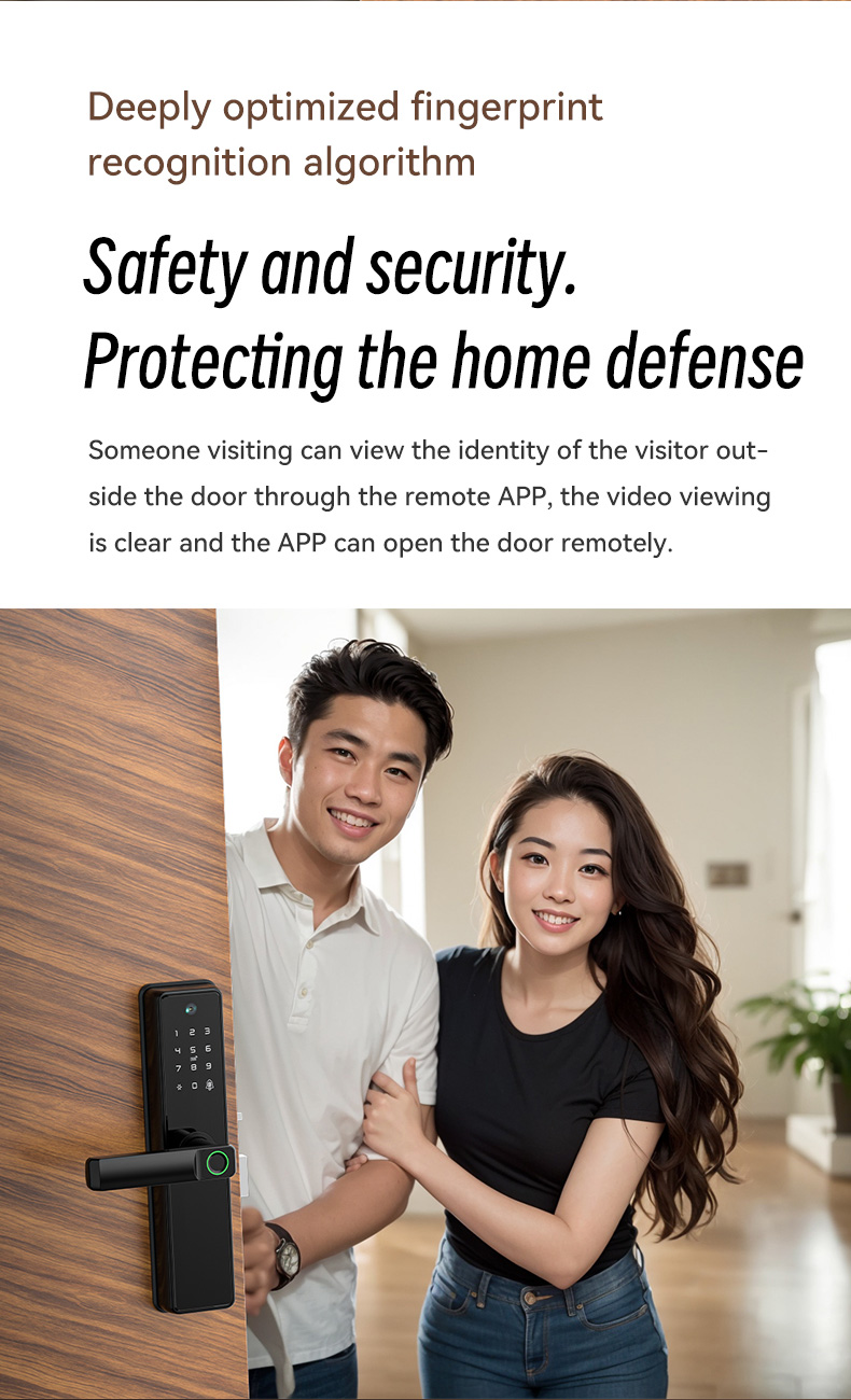 Wifi Lock With Digital Peephole YFFW-B2PRO