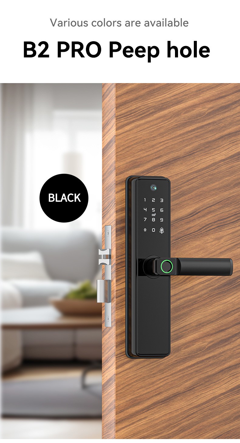 Wifi Lock With Digital Peephole YFFW-B2PRO