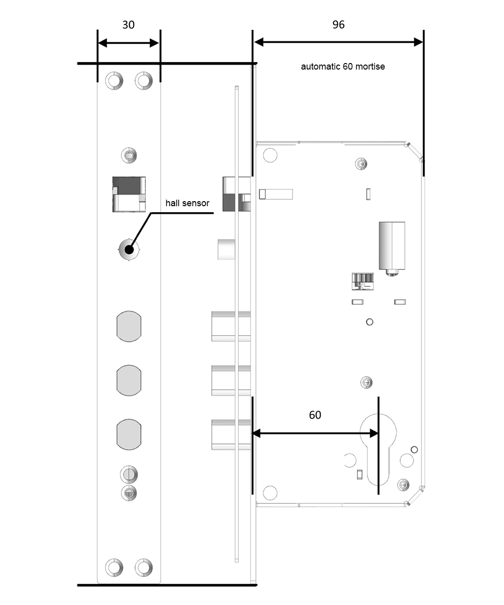 Tuya Bluetooth Waterproof Courtyard Lock YFBF-T01