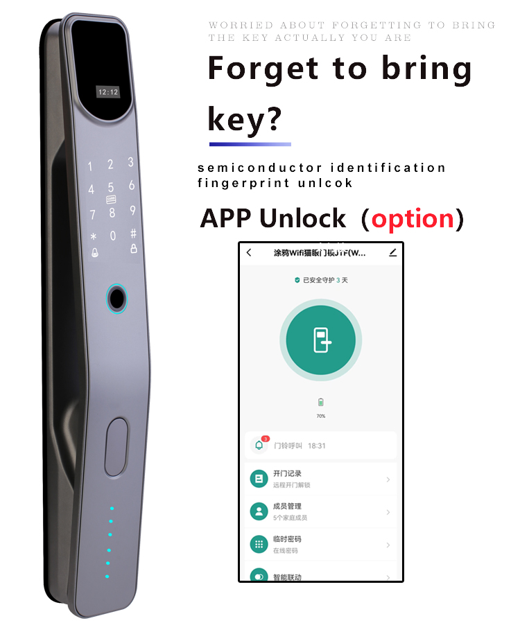Smart Fingerprint Lock YFF-D1B