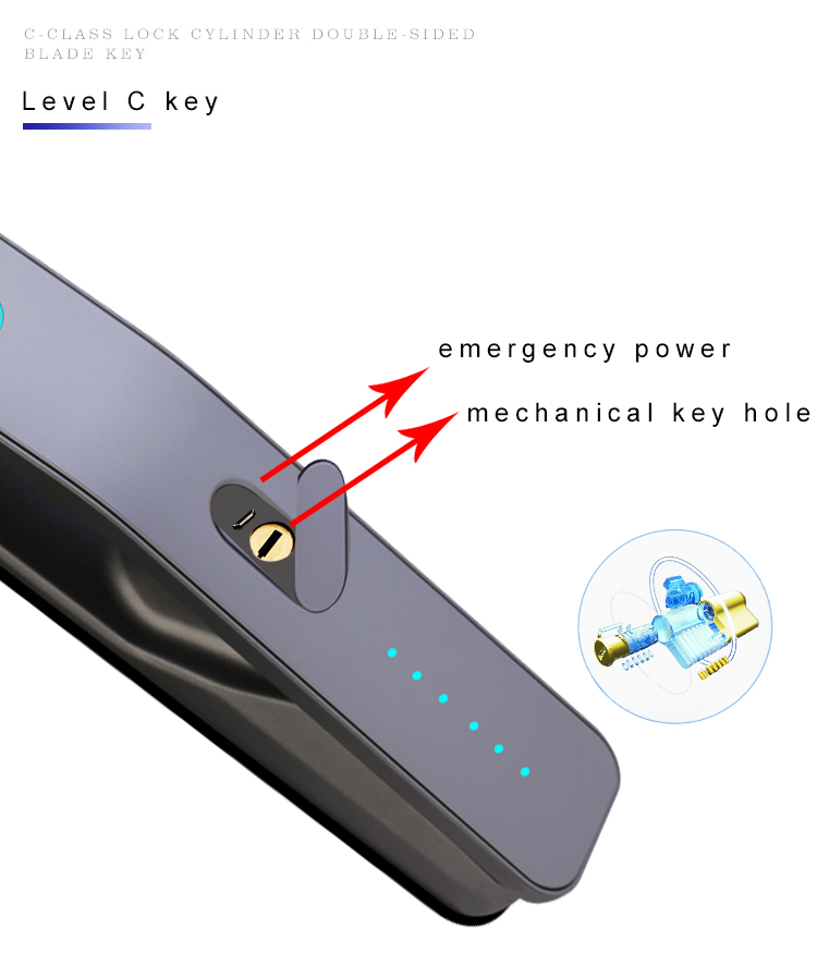 Smart Fingerprint Lock YFF-D1B