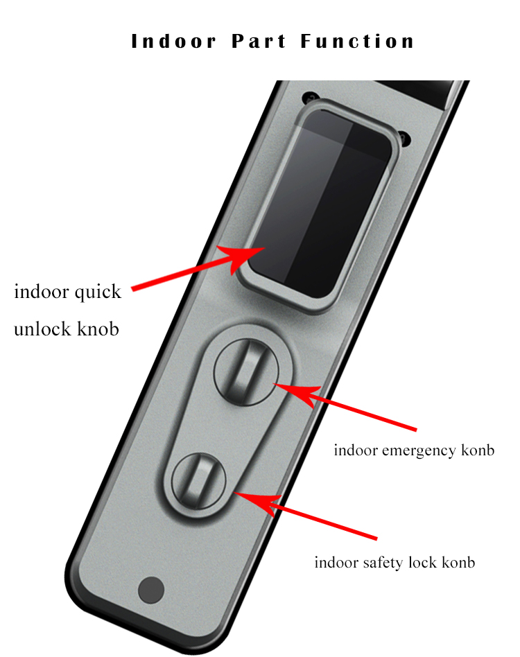 Smart Fingerprint Lock YFF-D1B