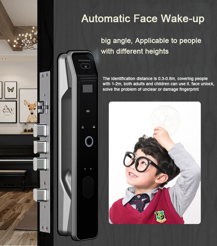 Fingerprint Automatic 3D Face Unlcok YFFW-D2B